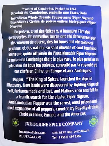 Miniatura 5 de Pimienta Organic Kampot, granos de pimienta Camboyanos únicos seleccionados