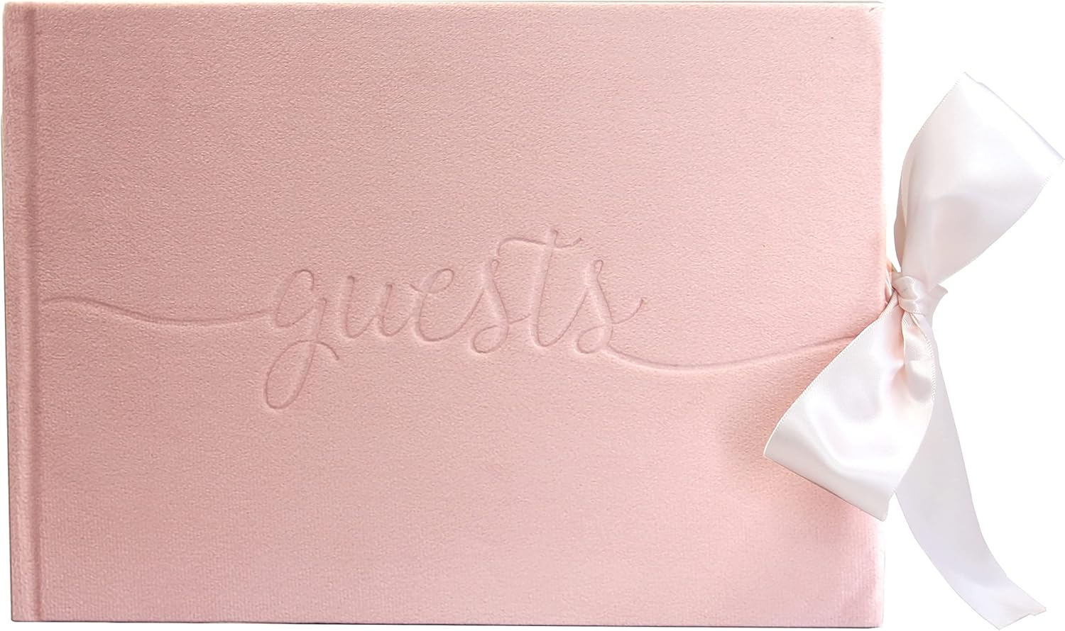 Rosh Pinnah Luxury Velvet Guest Book (96 Pages) Signin