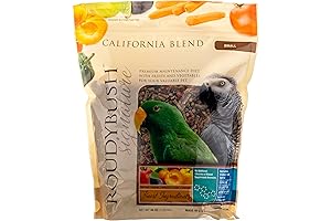 Roudybush California Blend African Grey Parrots Food Bird Food