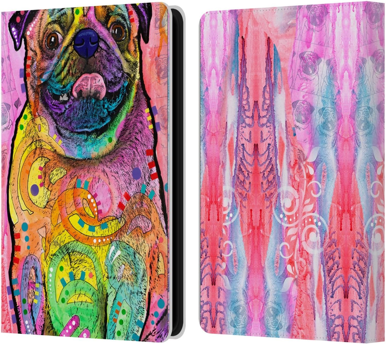 Head Case Designs Officially Licensed Dean Russo Tinkerbell Dogs 3 Leather Wallet Case Compatible with Kindle Paperwhite 5 (2021)