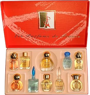 Charrier Parfums 10 Eau de Parfum Miniatures Luxurious Gift Box - French Scents from Provence, 57.8ml