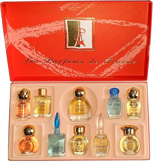 Charrier Parfums Les Parfums de France Luxe Coffret de 10 Eau de...