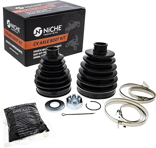 NICHE Kit de arranque de eje CV trasero delantero para Polaris 3236012 3236226 RZR XP Turbo S UTV