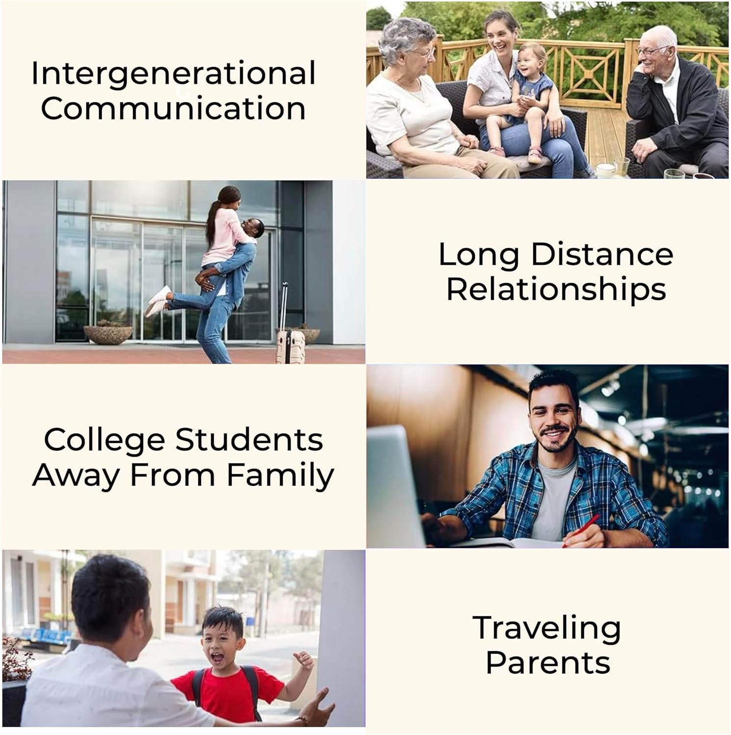 Lovebox Black & White | Love Note Messenger | Meaningful for Mom, Dad, Wife, Husband, Grandma, Grandpa, Kids, Couple Gift, Long Distance Relationship Gift - Image 4