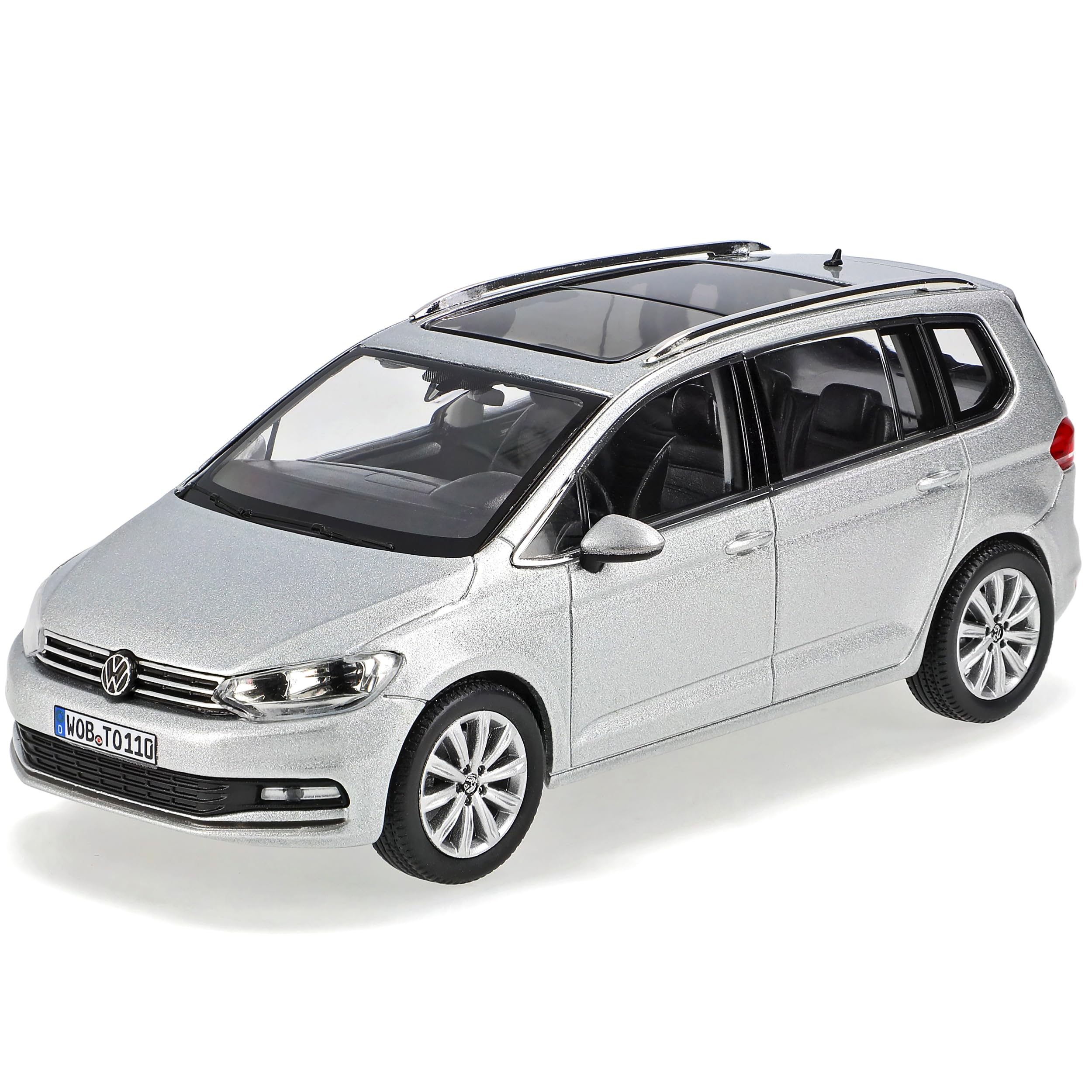 Volkwagen T*o*u*r*a*n II Reflex Silber Ab 2015 1/43 Norev Modell Auto