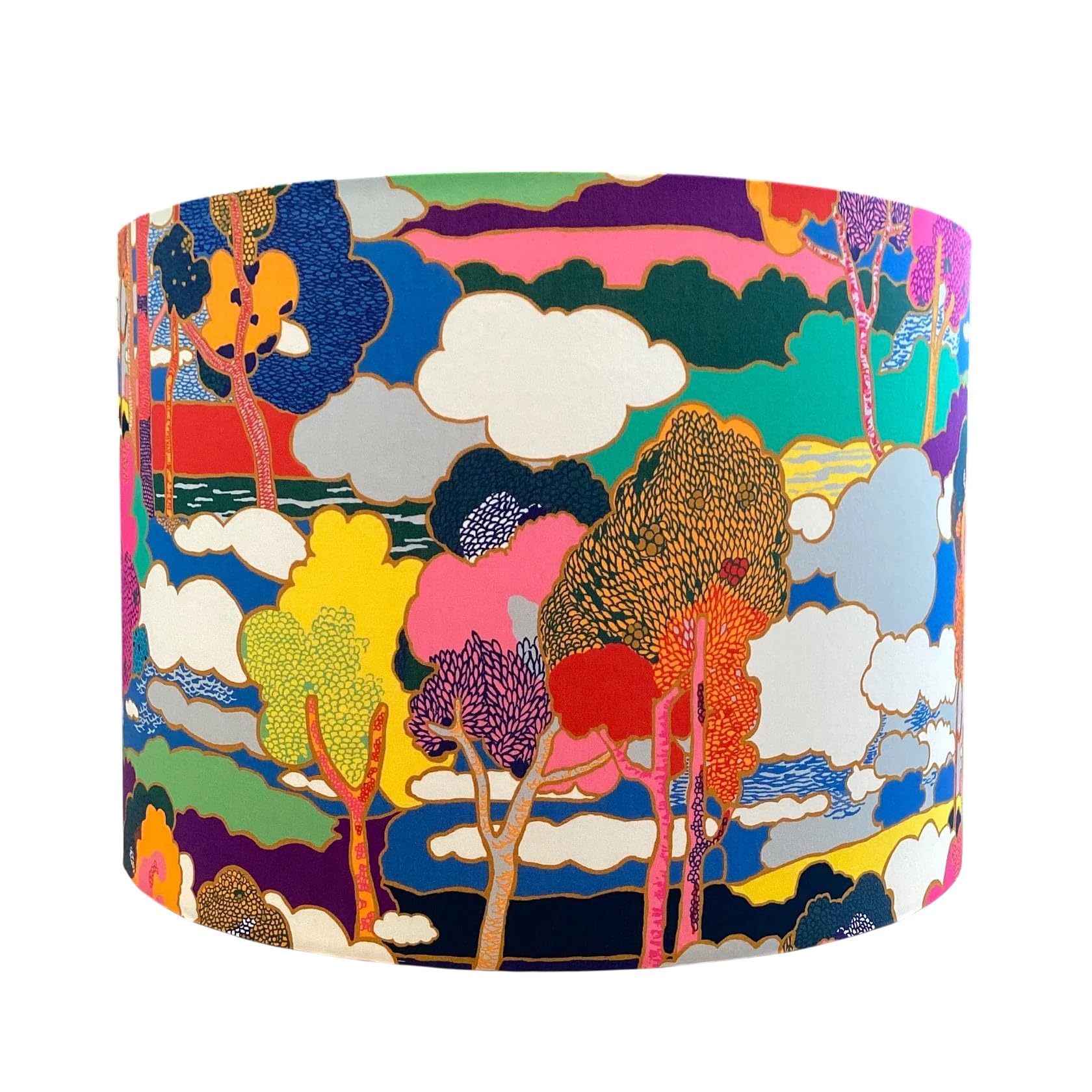 Lampshade Liberty of London Prospect Road Limited Edition Ceiling Table Floor (Medium (30cm Diameter), Ceiling/Pendant)