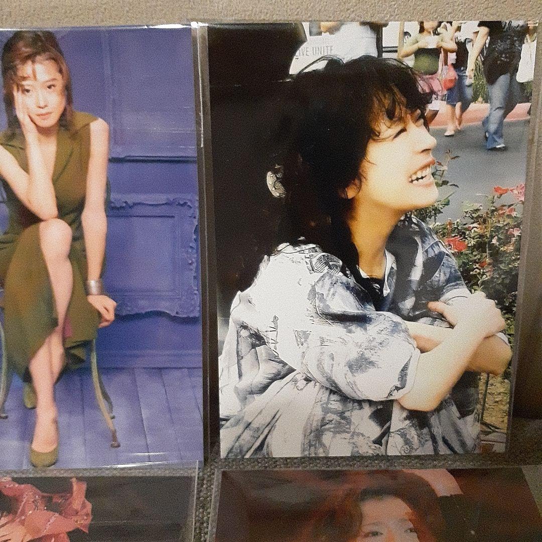 中森明菜　オフショット　写真　L判　5枚 中森明菜 オフショット 写真 L判 5枚