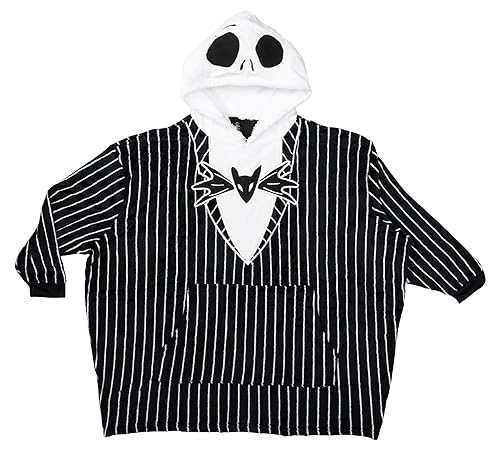 The Nightmare Before Christmas Jack Skellington Costume Big Face Oversized