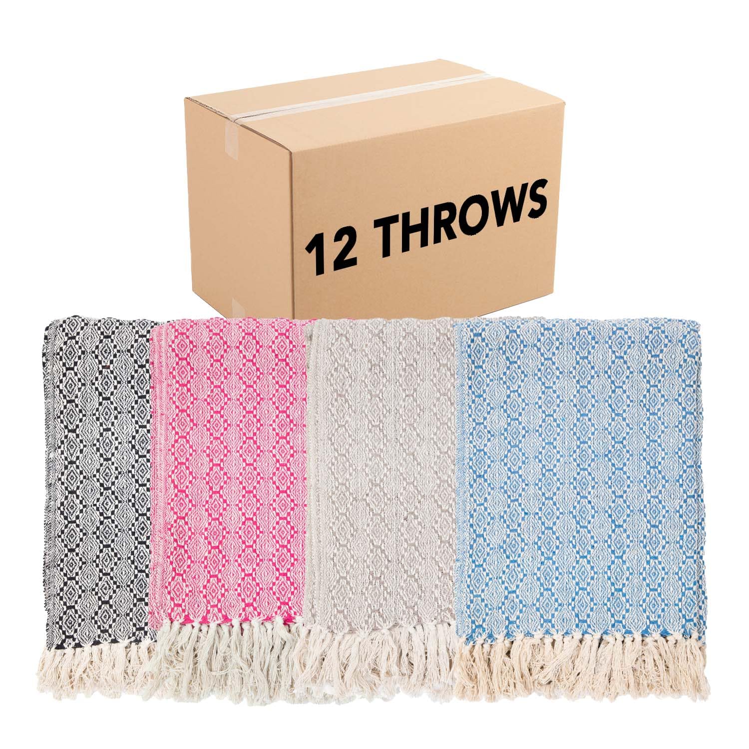 Amazon.com: Arkwright Common Ground Bulk Blankets - Pack of 12