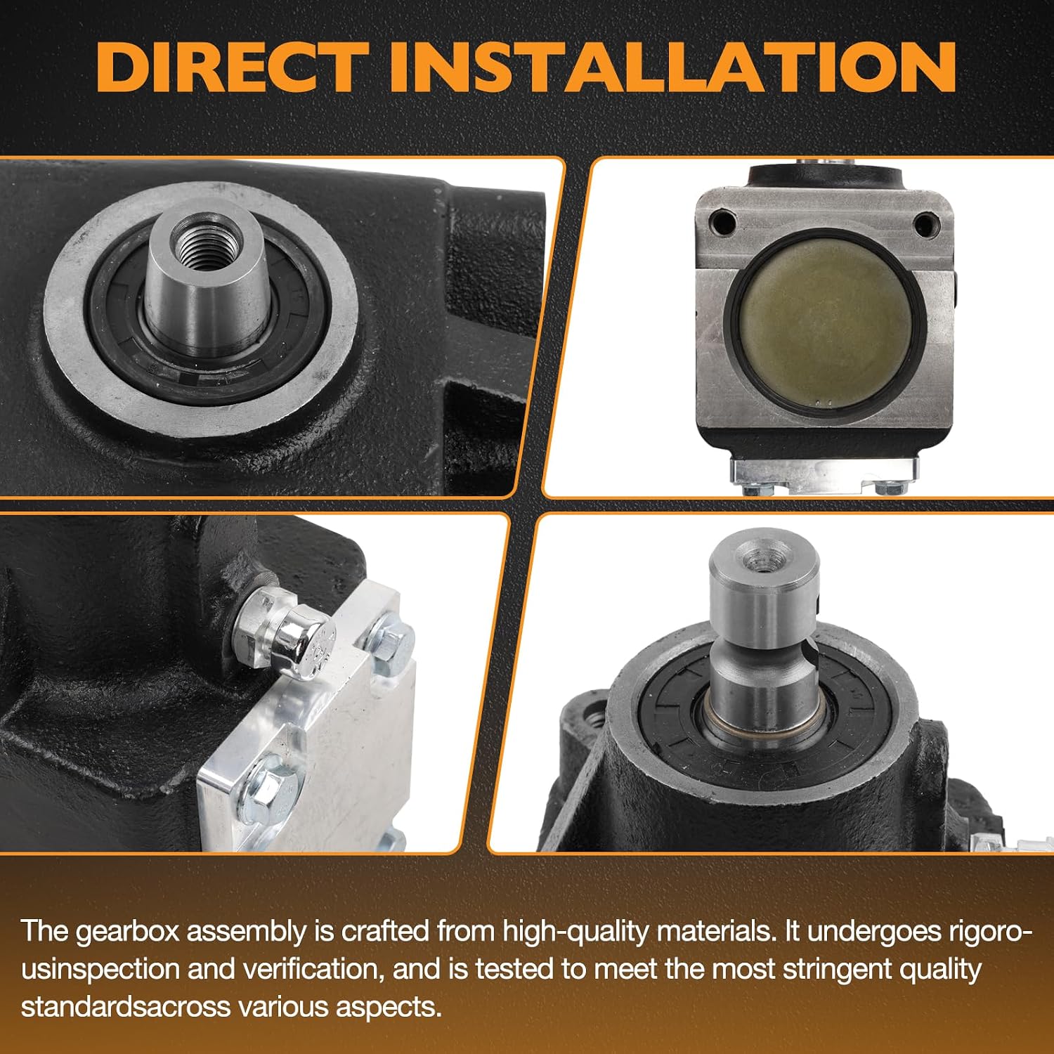 AM136330 Gear Case Compatible with John Deere Signature/Utility Tractor X710, X730, X734, X738, X739, X940, X948, X949, 1023E, 1025R, 1026R, 2025R, 2027R Lawn Mower Gearbox Replaces AUC10298 MIA12567