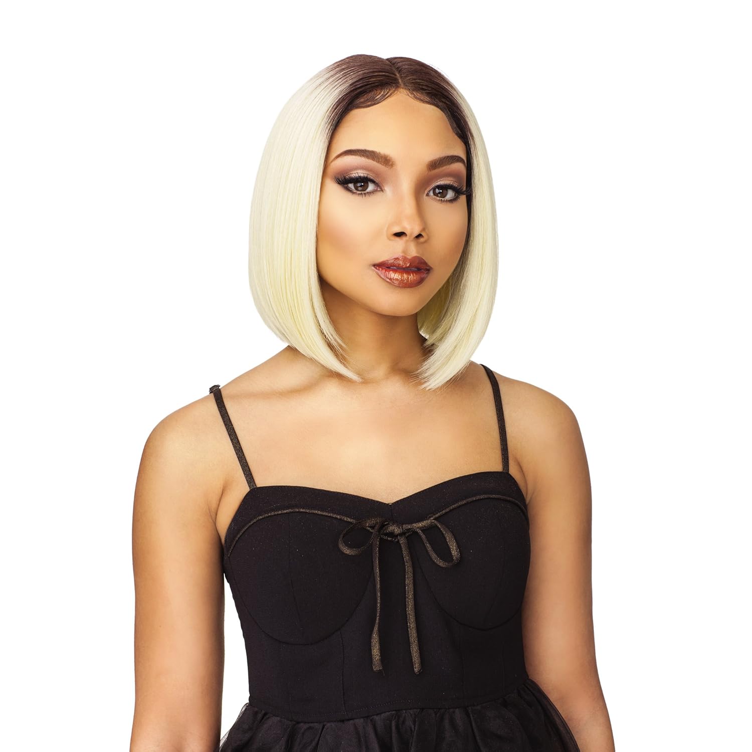 Sensationnel Synthetic Lace Front Wig Empress Edge Natural Center Part Kelsey (2)