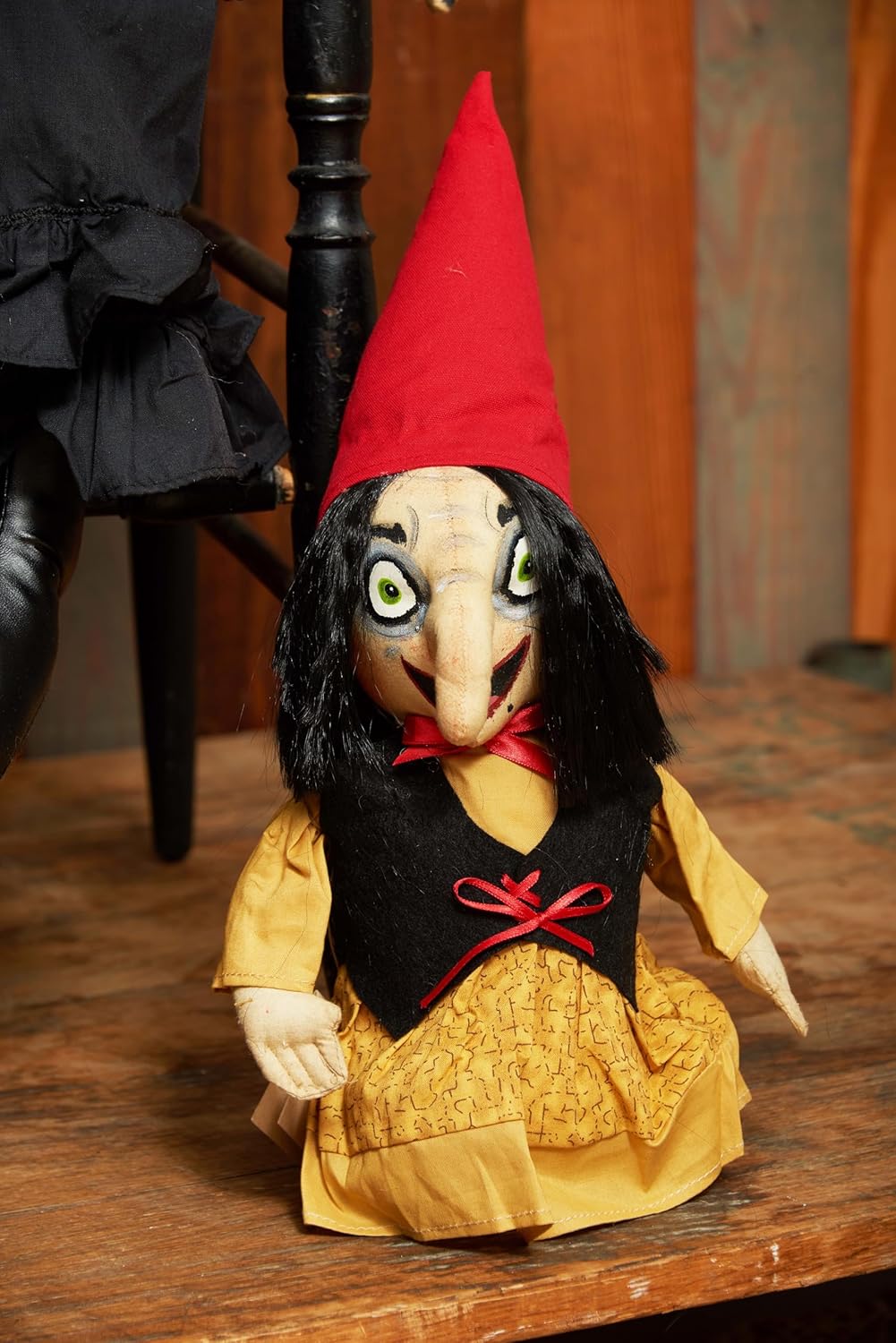 C&F Home Sadie Old Hag Joe Spencer Gathered Traditions Door Stop Soft Figure Figurine Decor Decoration 5" x 6" x 14" Multicolored