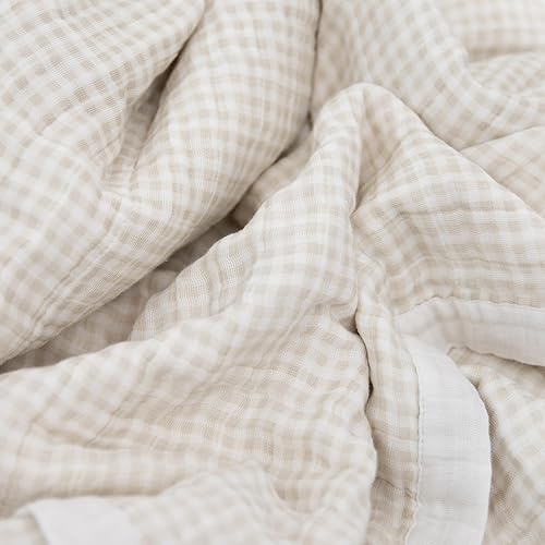 Vista 171 de Little Unicorn - Colcha para recién nacido, tela de muselina ultrasuave de varias capas, regalo para recién nacidos y para usar en cualquier lugar