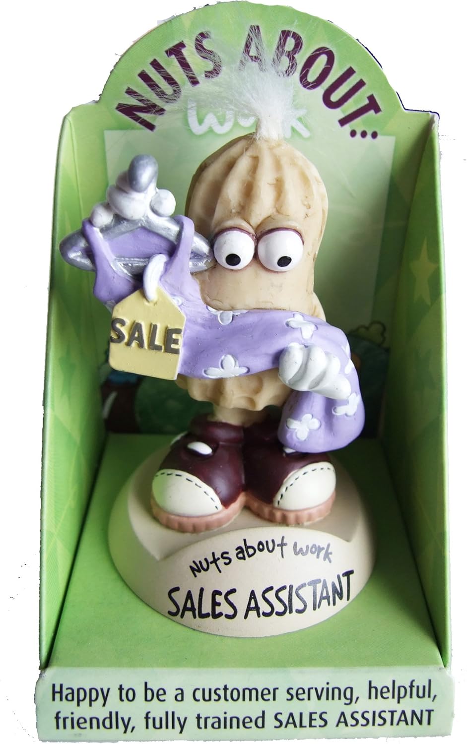Nuts About Work 'SALES ASSISTANT' Novelty Figurine Gift Amazon.ca