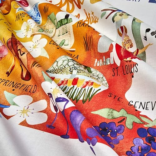 Miniatura 2 de Windham State Missouri State - Panel de 24 pulgadas (24.0 in), diseño de tela por yarda