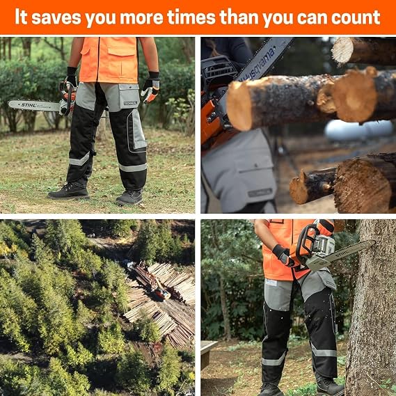Technical Version Chainsaw Protection Trousers Safety Apron