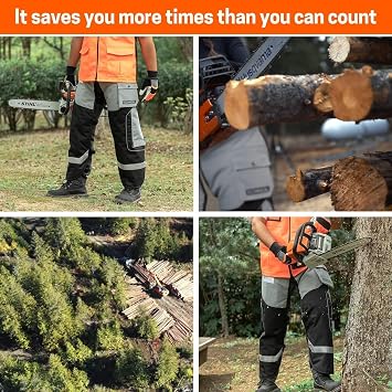 Technical Version Chainsaw Protection Trousers Safety Apron