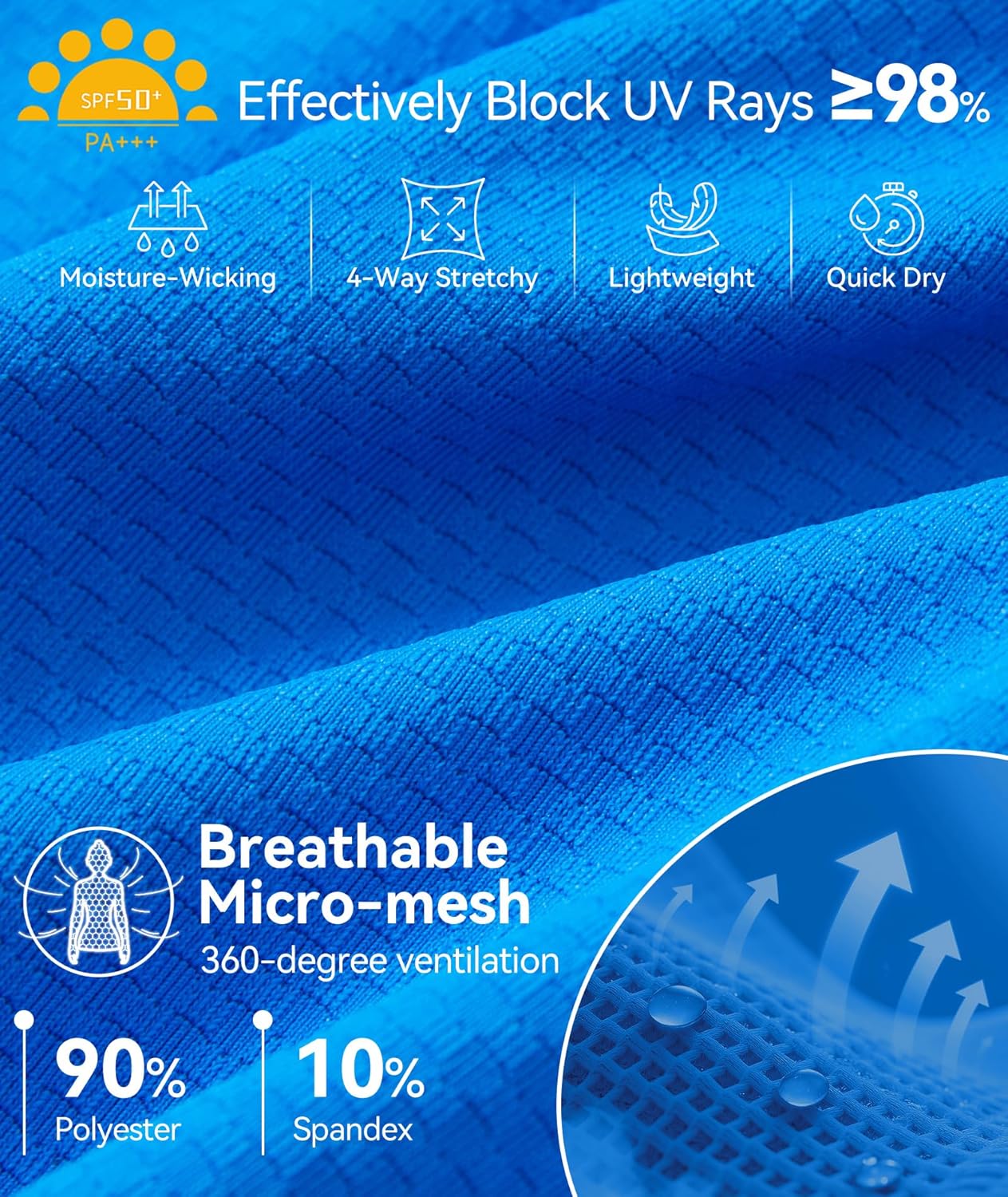 Casei Women's Golf Polo Shirt with Sunglass Loop, No-Tuck Peplum Tennis Pickleball Top, V-Neck UPF 50+ - Image 6