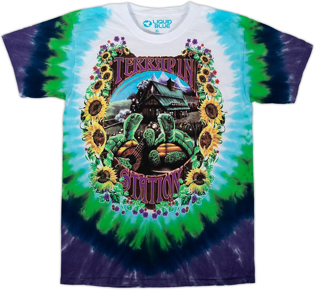 90s GRATEFUL DEAD LIQUID BLUE タイダイT XL Amazon.com: Liquid Blue Men's Standard Grateful Dead Mod SYF