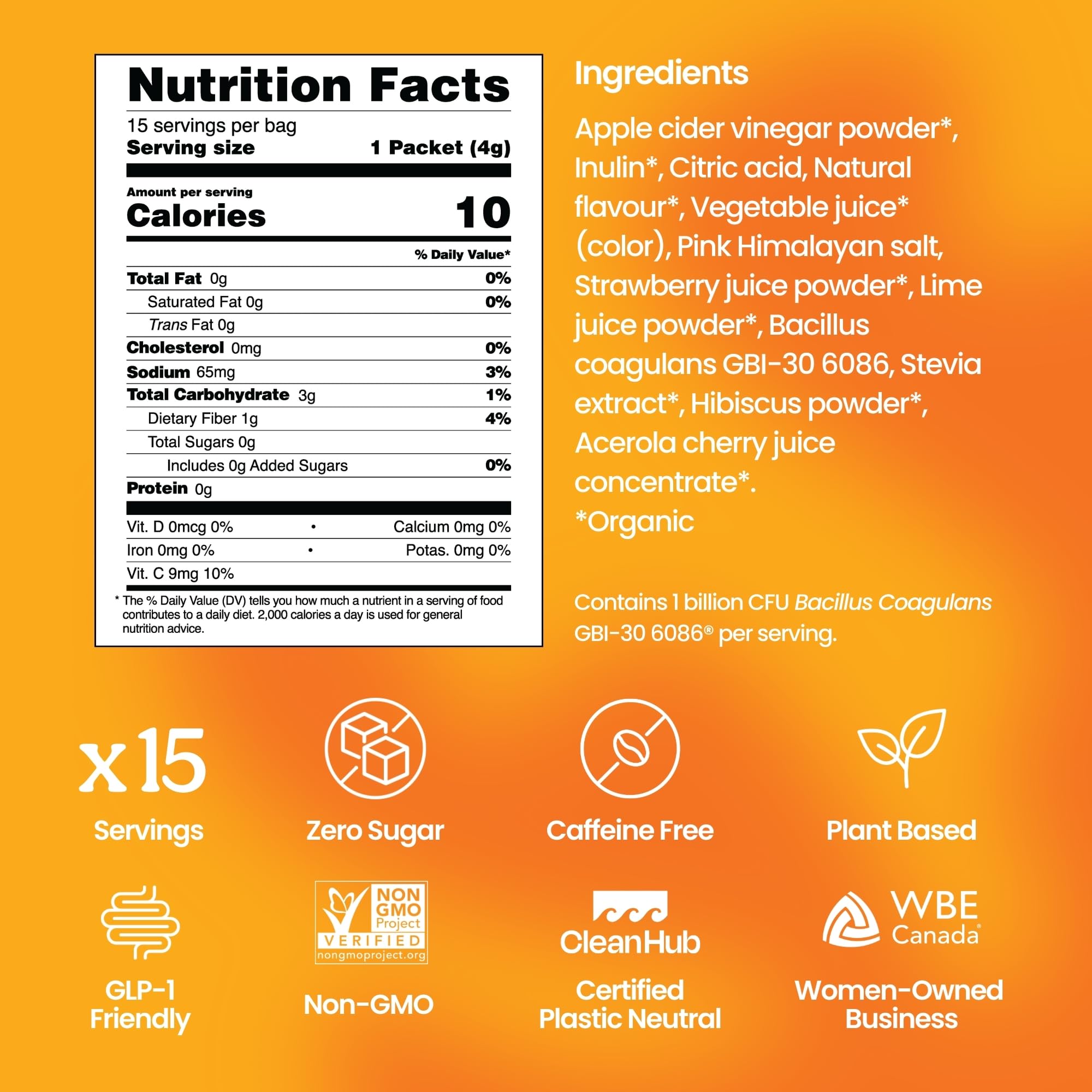 Blume SuperBelly Mango Passion Fruit, Gut Health + Hydration, 15 Sticks — Amazon image 2