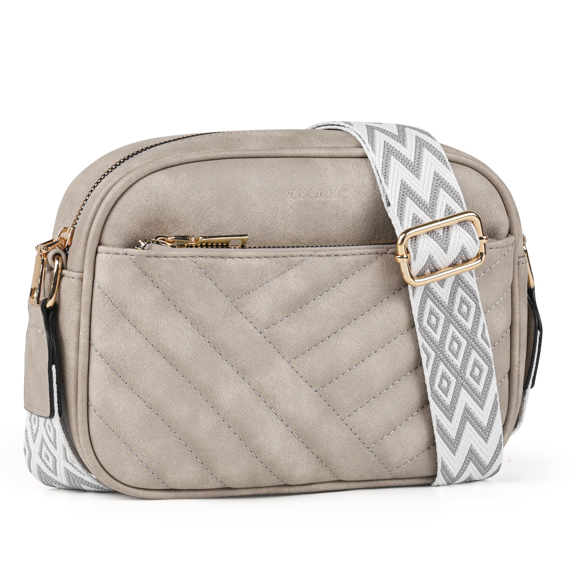 TANTOMI Small Crossbody Bags for Women, Small Purses with Card Slots Phone Purse Wide Adjustable Strap