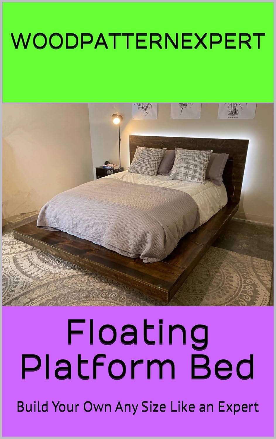 Floating Platform Bed Build Your Own Any Size Like an