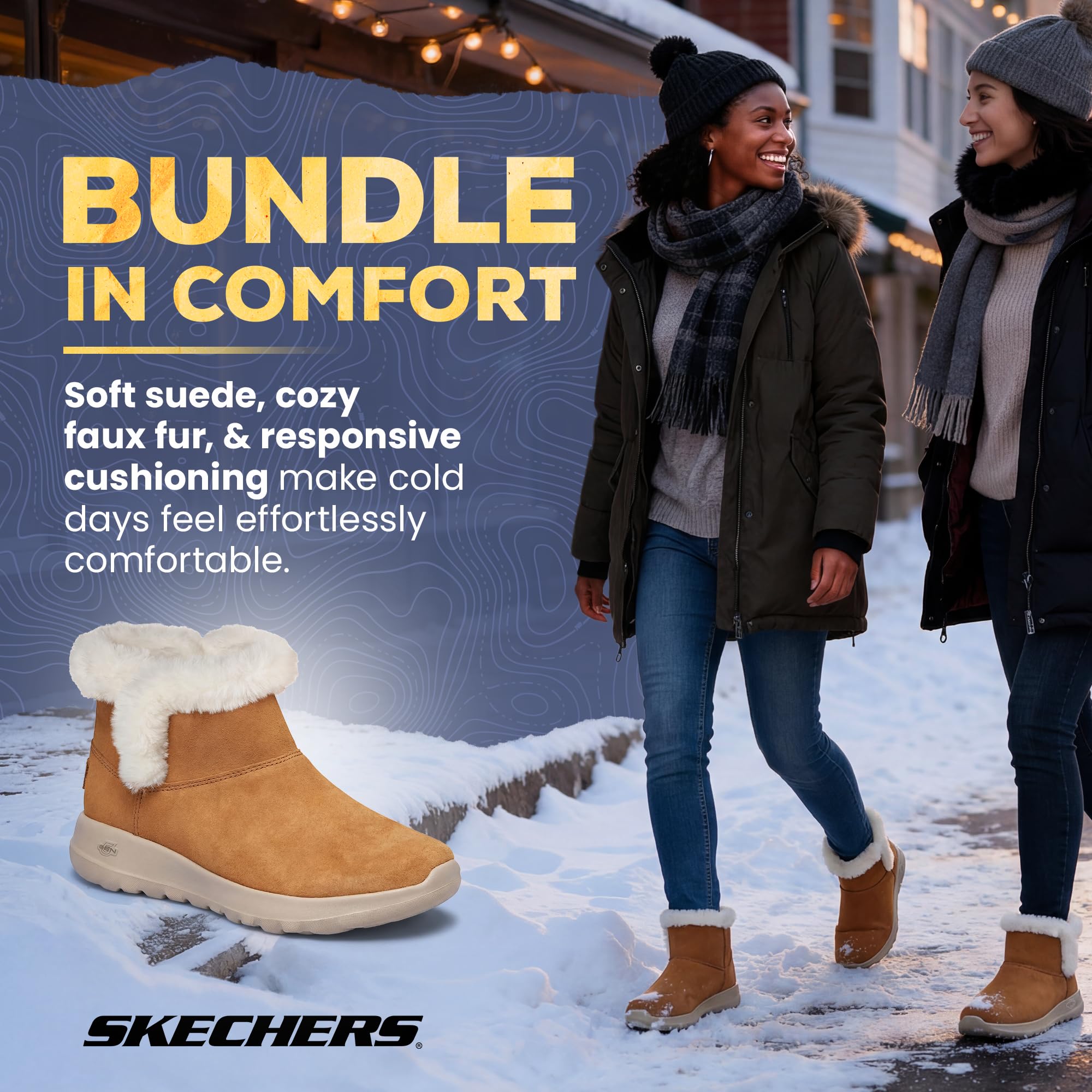 Skechers Performance Women's Kobiety On-the-go Joy - Bundle UpModne kozaki.