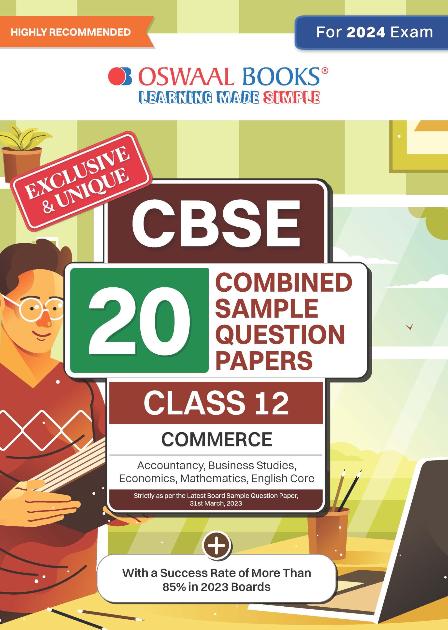 Buy Oswaal CBSE 20 Combined Sample Question Papers Class 12 Commerce
