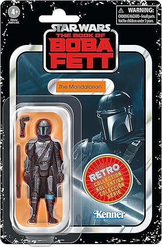 STAR WARS Retro Collection The Mandalorian, The Book of Boba Fett - Figura de acción coleccionable de 3.75 pulgadas