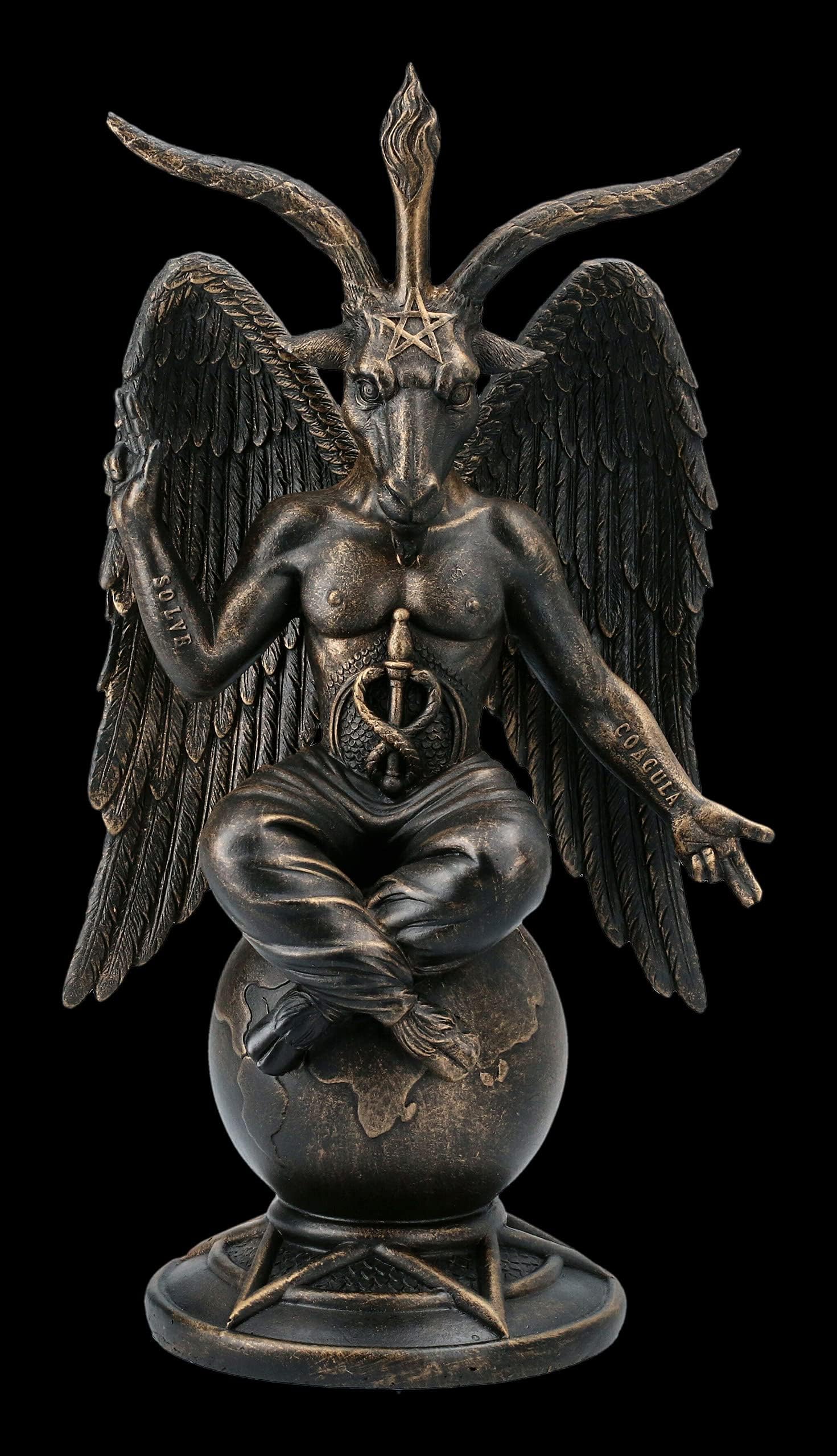 Nemesis Now Figurine Baphomet Antiquité Bronze 25 Cm - Symbole Ésotérique Mystique