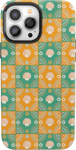 Miniatura 601 de Casely Funda para iPhone 13 Pro Max Jardín dorado Floral de girasol amarillo Compatible con MagSafe Diseño protector audaz Jardín Dorado