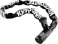 Kryptonite Keeper 712 4ft 7mm Heavy Duty Bike Chain Lock - Resettable Combo Anti-Theft for E-Bikes, Scooters, MTB