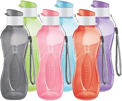 MILTON Water Bottle Kids Reusable Leakproof 12 Oz Plastic Wide Mouth Large Big Drink Bottle BPA Leak Free