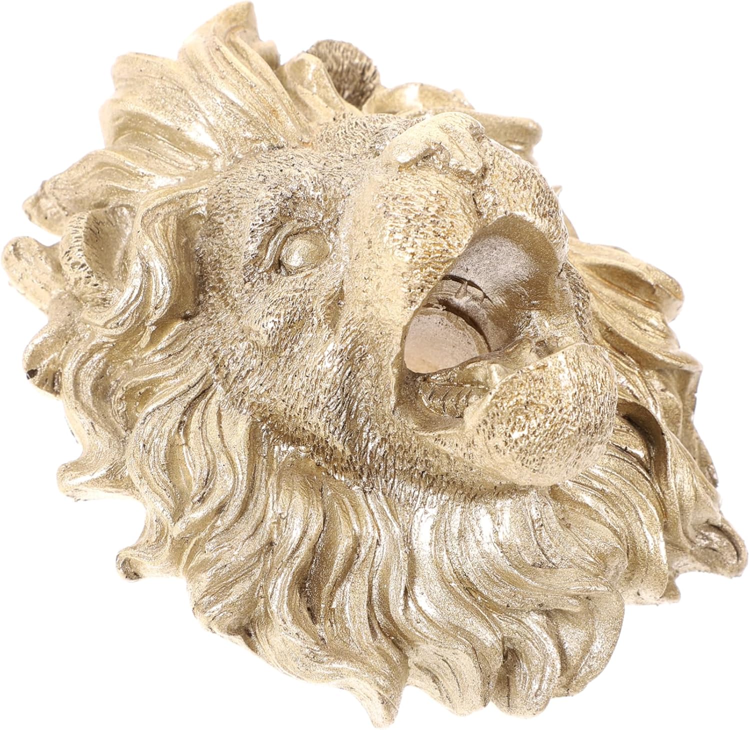 Lion Head Water Fountain Nozzle Replacement for Outdoor Pool Easy Wall Mount Decor