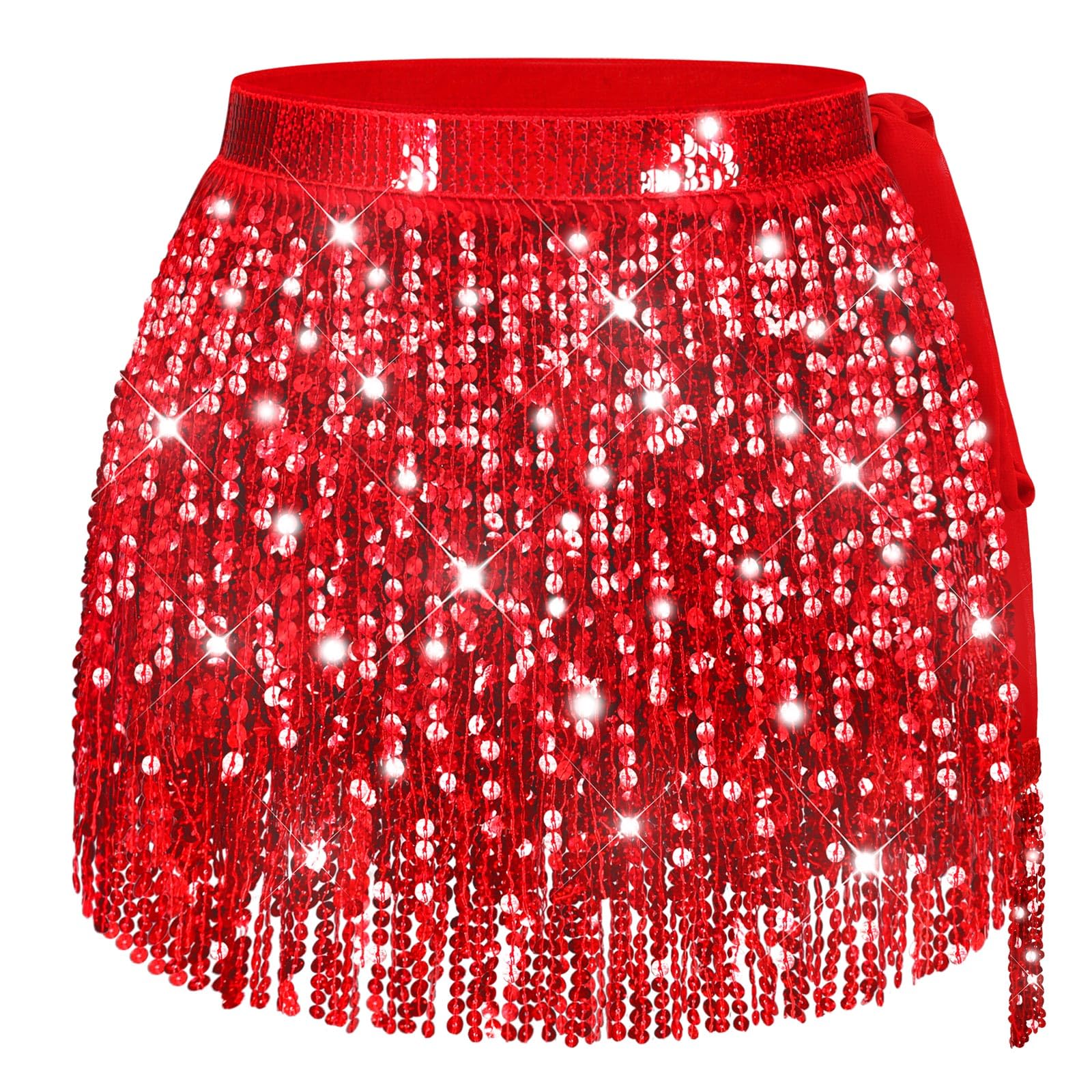 Red Sequin Skirt Women Red Sparkle Skirt For Women Devil — free download