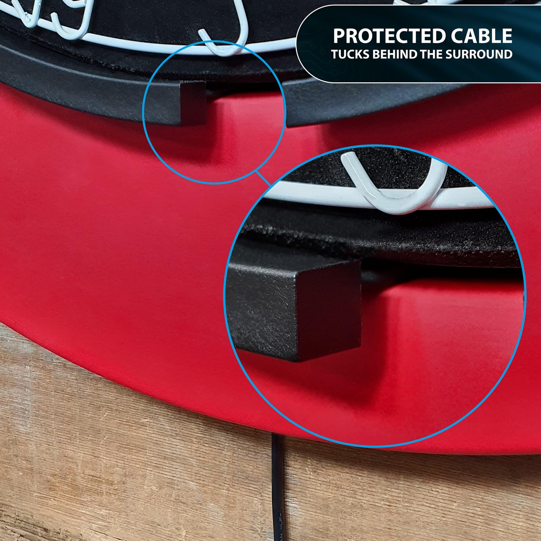 Luce Trilight per Tavolo da Freccette Harrows | Illuminazione LED per impianti sportivi | Compatibile con Tutti i Tavoli da Freccette Standard | Luce Potente senza Ombre