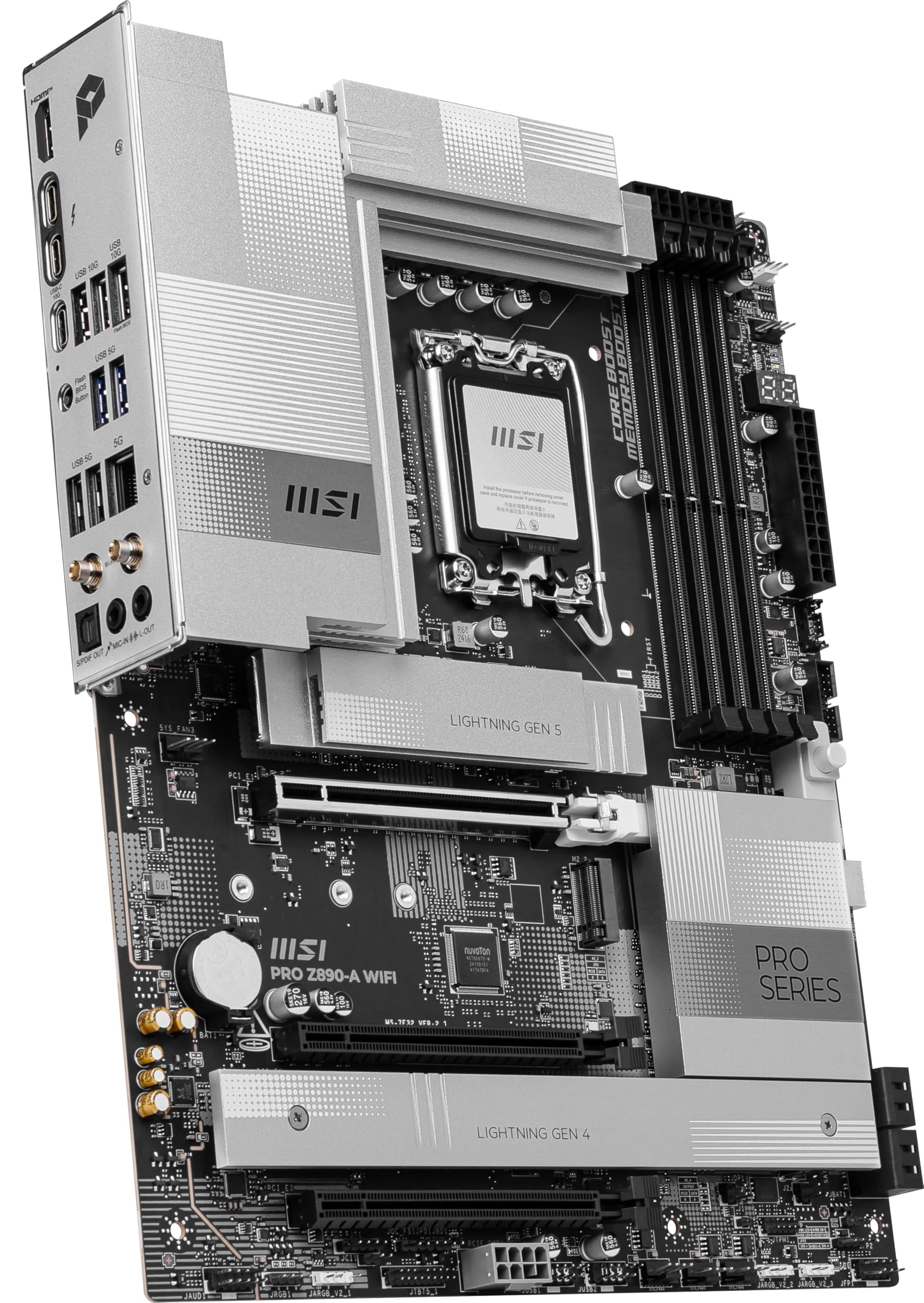 【新品・未開封】MSI PRO Z890-S WIFI マザーボード MSI PRO Z890-S WIFI (パソコン工房限定モデル) | パソコン工房