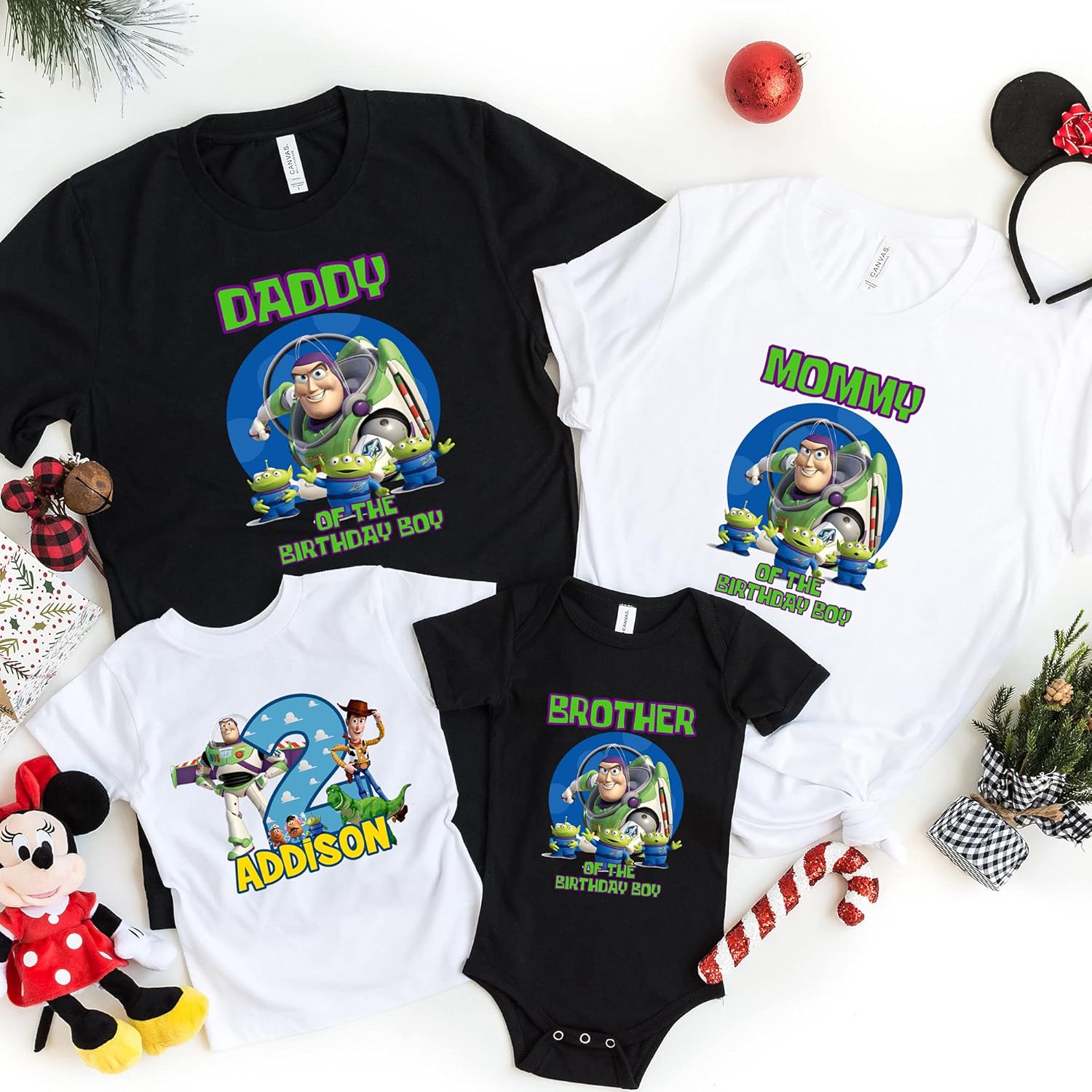 Amazon.com: Toy Story Birthday Party Shirts Personalized Custom Shirt