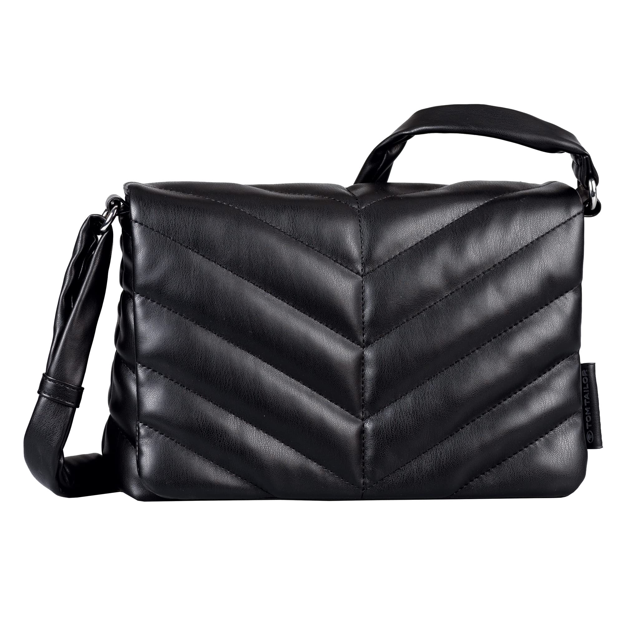 TOM TAILOR cross body bag Flap Bag Black