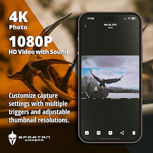 Miniatura 3 de Spartan Camera Cámara de rastro GoLive2 4G LTE, certificado AT&T, gran angular de 96 FOV, transmisión en vivo, GPS antirrobo, captura de imagen y