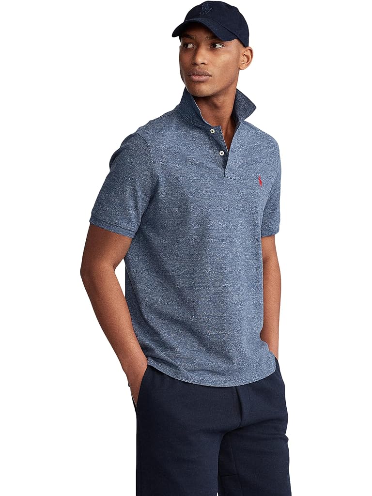 Blue Polo Ralph Lauren Classic Fit Mesh Polo