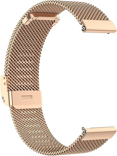 Miniatura 6 de Lyaarka - Correa ajustable compatible con reloj Lyaarka para mujeres y hombres, malla de metal, acero inoxidable, correa de repuesto para reloj