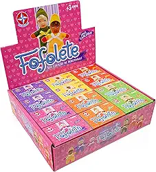 Boneca Fofolete,Estrela - APENAS 1 (UMA) UNIDADE - NÃO É POSSÍVEL ESCOLHER O PERSONAGEM