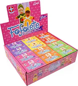 Boneca Fofolete,Estrela - APENAS 1 (UMA) UNIDADE - NÃO É POSSÍVEL ESCOLHER O PERSONAGEM