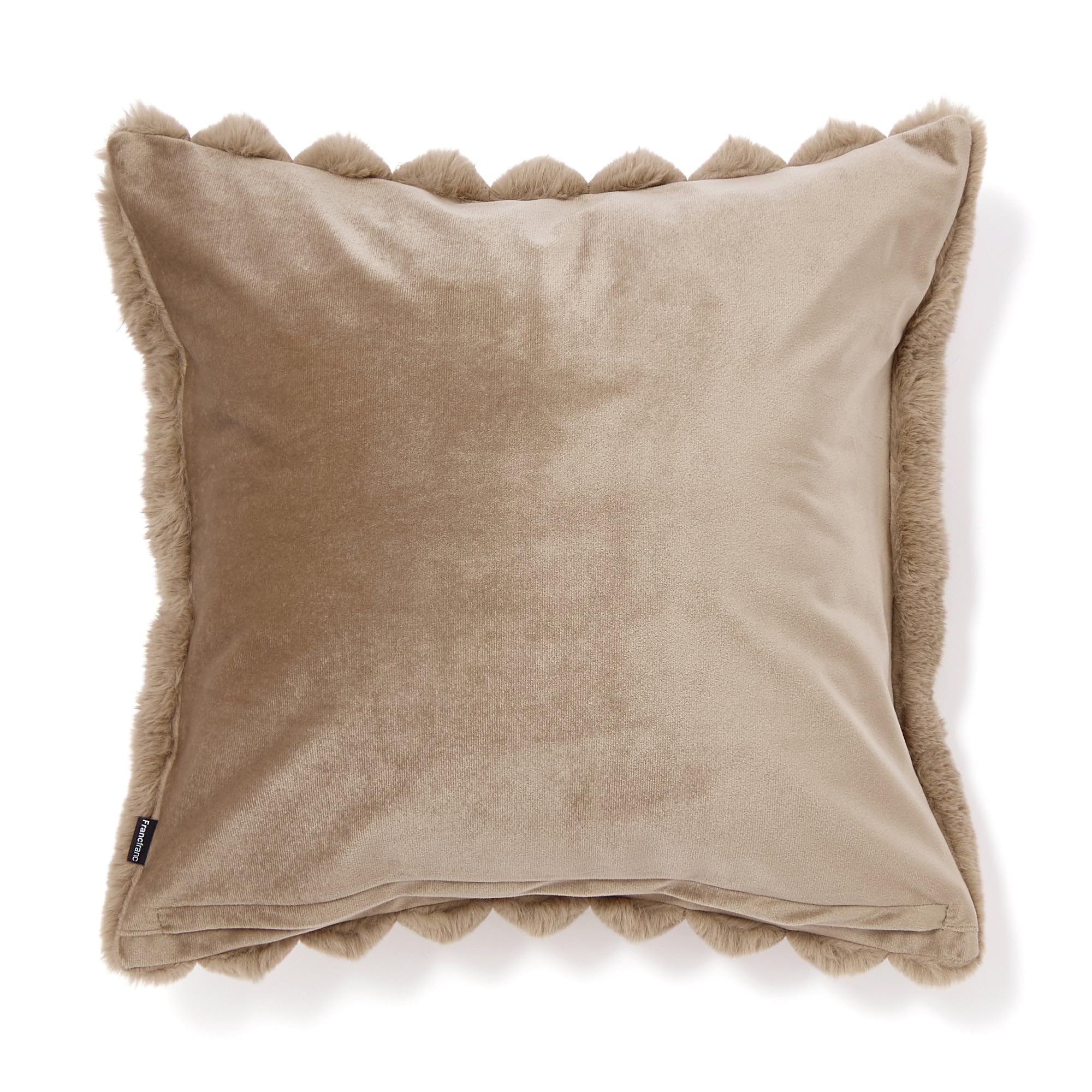SALE価格23:59まで　Francfranc クッションカバー45×45 Amazon.co.jp: Francfranc フランフラン ファー クッション