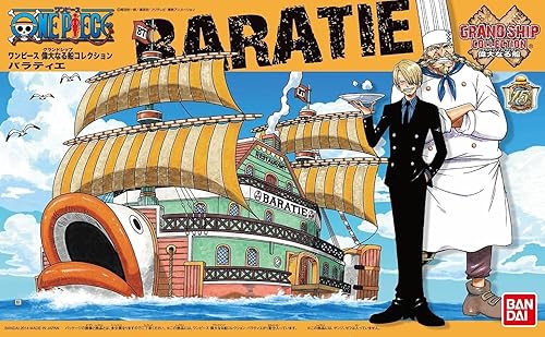Miniatura 3 de Bandai Hobby - One Piece - (2250043) 10 Baratie Model Ship Grand Ship Collection Model Kit