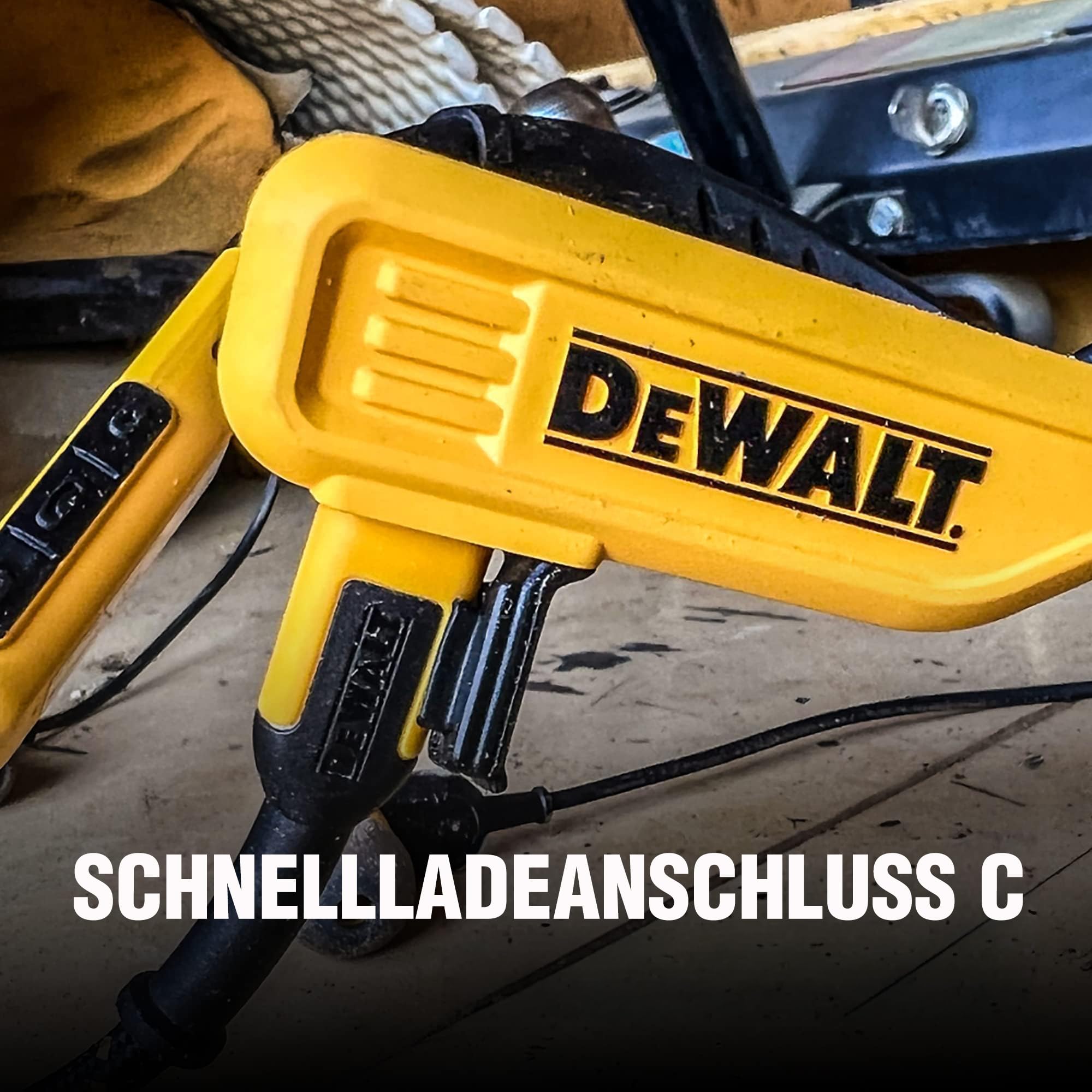 DEWALT Heavy-Duty Magnetische Bluetooth Nackenbügel-Kopfhörer – Kabellose Earbuds mit 30 Std. Laufzeit, Geräuschisolierung, Freisprech-Mikrofon (Gelb)