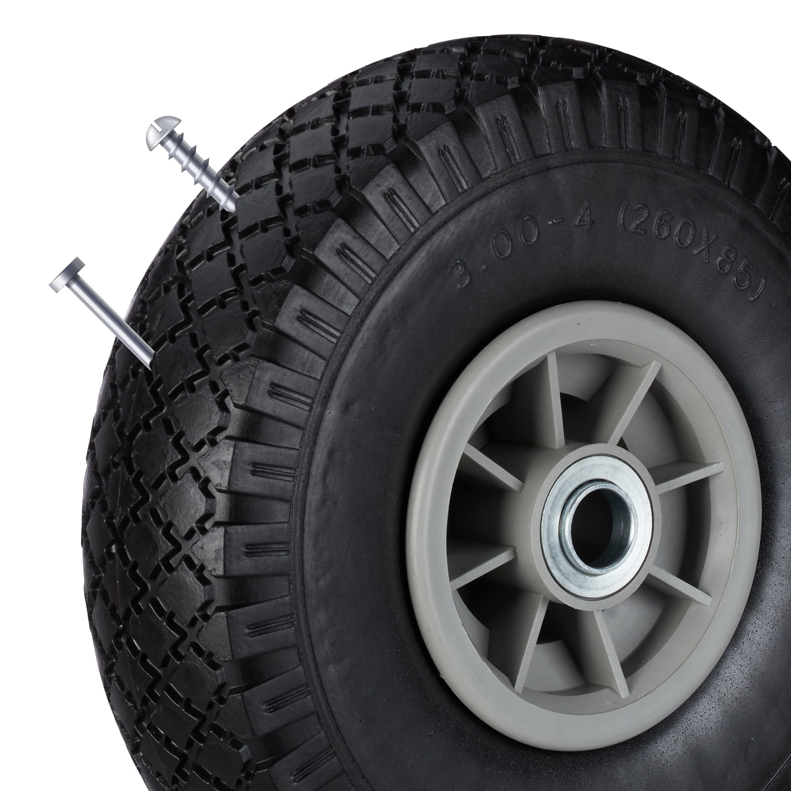 Relaxdays, Transportwagen, 4x wiel steekwagen (150 kg