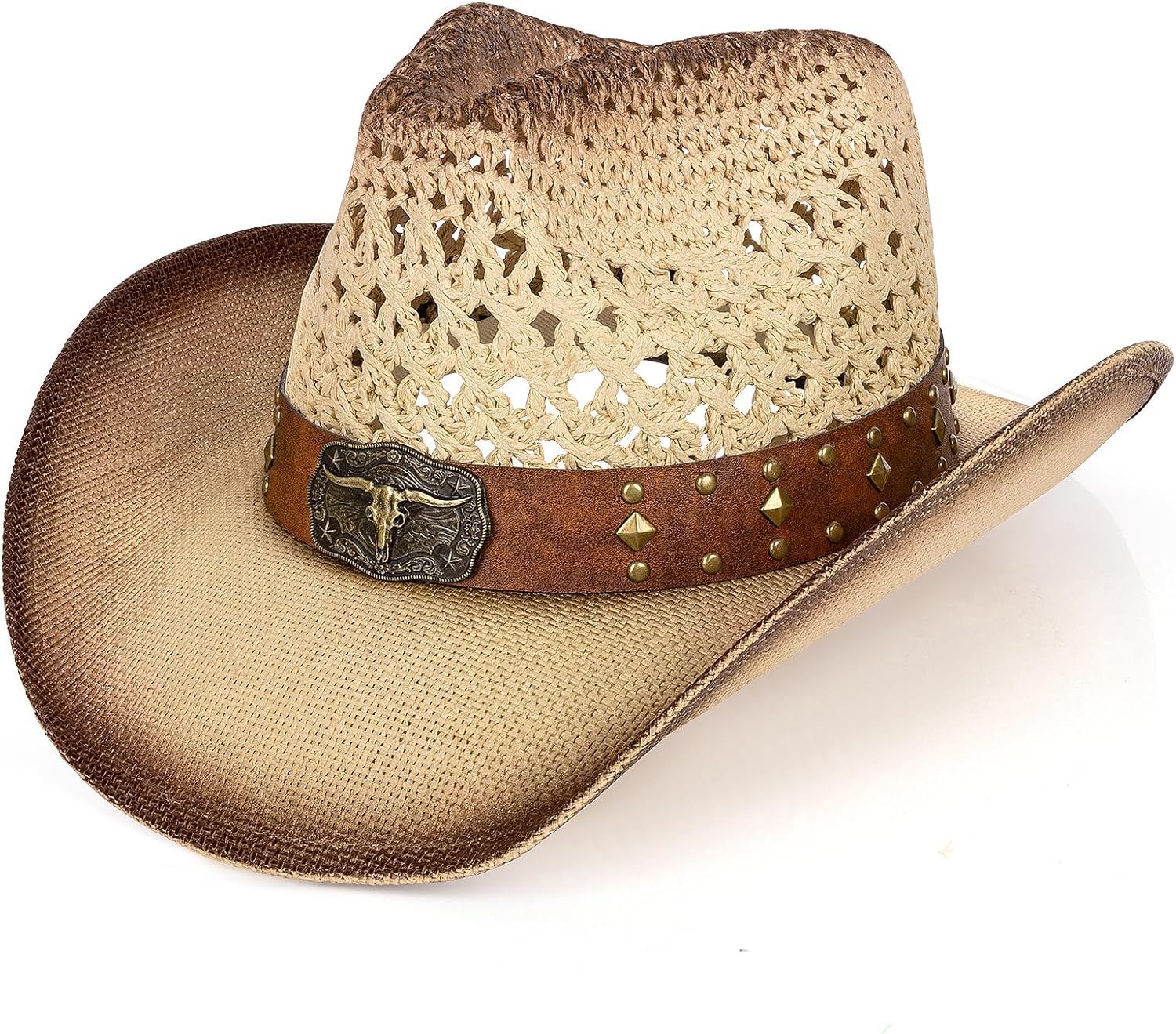 Cowboy Hat,Cowgirl Hat,Cowboy Hats for Women/Mens Yellow