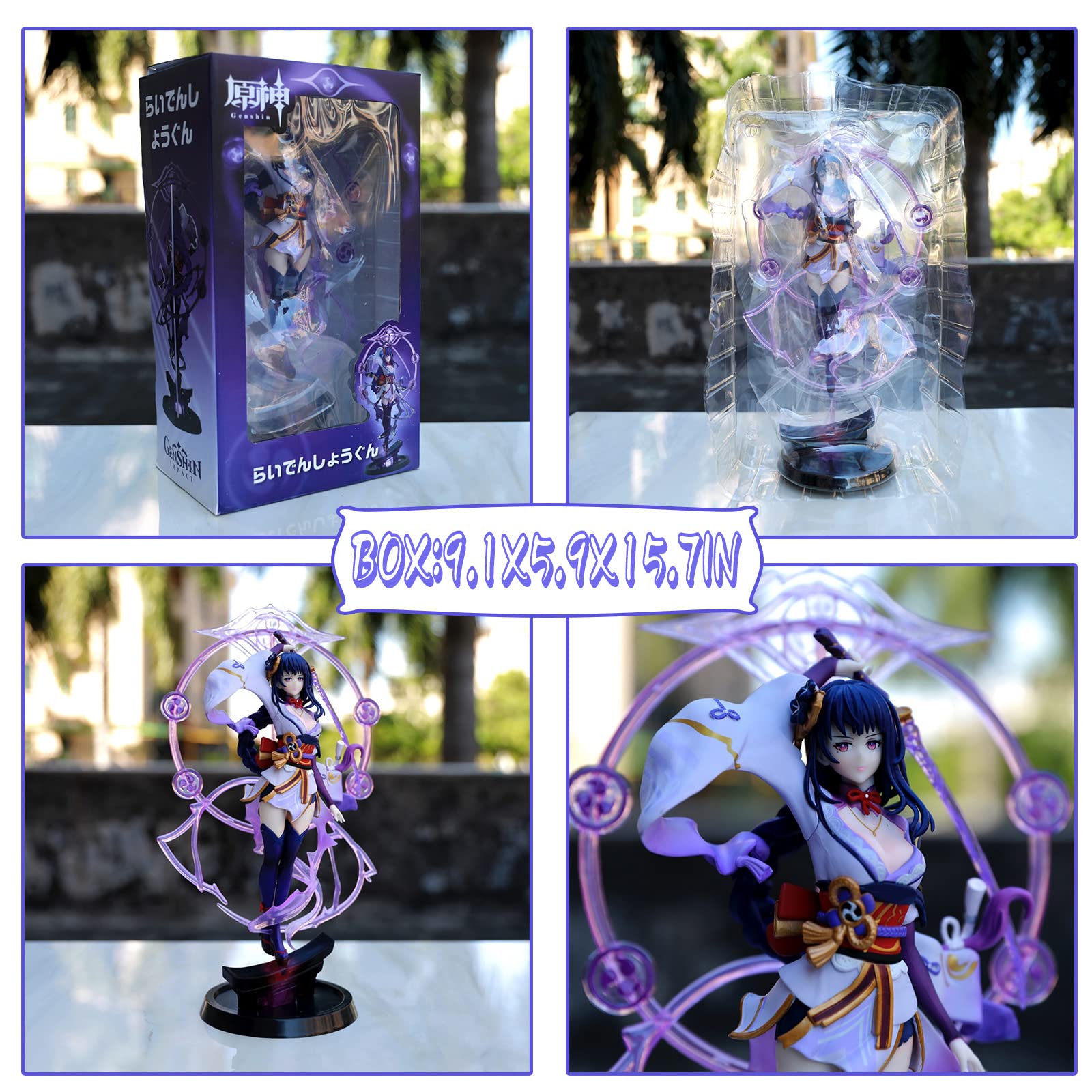 Amazon.co.jp: 雷電将軍 アクションフィギュア 原神 インパクト像 誕生